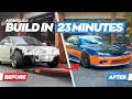 Silvia S15 Setelah Kecelakaan Dibangun jadi Monalisa Tokyo Drift Build in 23 Minutes!