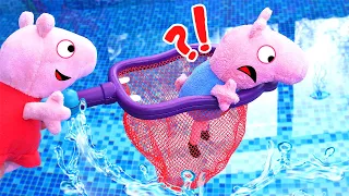 la patrulla canina salva a george v deos de juguetes peppa pig de juguete