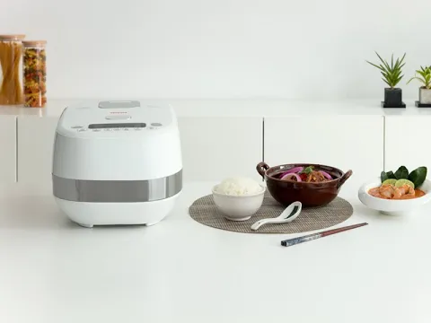 Video nồi cơm điện cao tần Tefal Delirice Pro RK808168