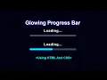 Pure CSS Progress Bar Using HTML and CSS CodeEra