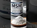 MSM Benefits MSM Dose MSM for Skin MSM For Joint MSM for Fatigue