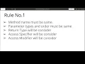 Method Overriding Part 1 Polymorphism Java