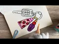 Cozy Girl Aesthetic Coloring Cute and Easy Art for Relaxation