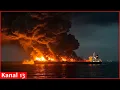 Download Lagu Ships carrying ammunition and drones from Iran to Russia are hit, logistics are disrupted