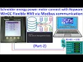 Energy power meter connect data with WinCC Flexible 2008 SP5 logged data to SQL server database