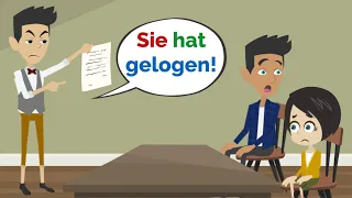 Lisa lügt beim Test dann passiert das... | Deutsch lernen
