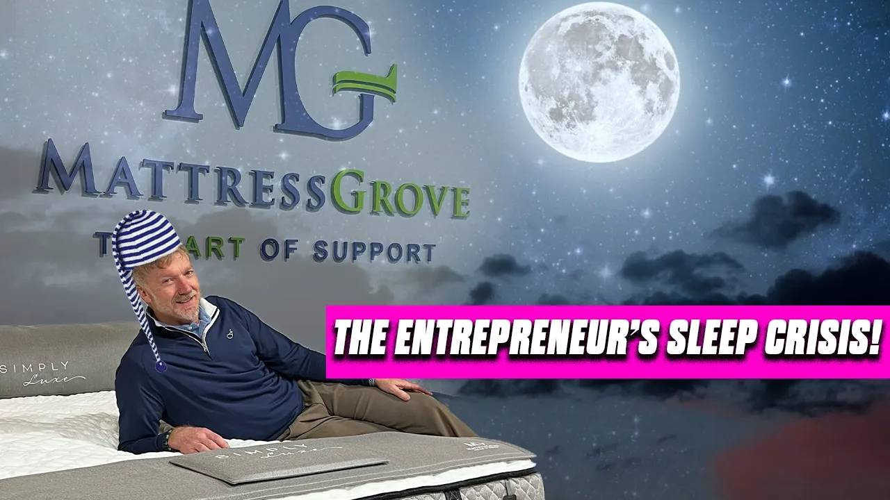 Running a business demands focus, discipline, and relentless energy, but what happens when your sleep can’t keep up?In this episode of The Healthy Sleep Podcast by MattressGrove, John and David open up about the hidden struggle many entrepreneurs face: long nights, racing thoughts, inconsistent routines, and the pressure to perform on empty.We break down:Why high achievers are uniquely vulnerable to sleep problemsThe stress-performance-sleep loop no one talks aboutSimple changes that helped us stabilize our nights and show up sharper during the dayWhether you’re building a brand, leading a team, or juggling multiple roles, this episode will help you understand your own sleep challenges on a deeper level.👉 Start improving your sleep (and your performance) today:Visit https://mattressgrove.com/
