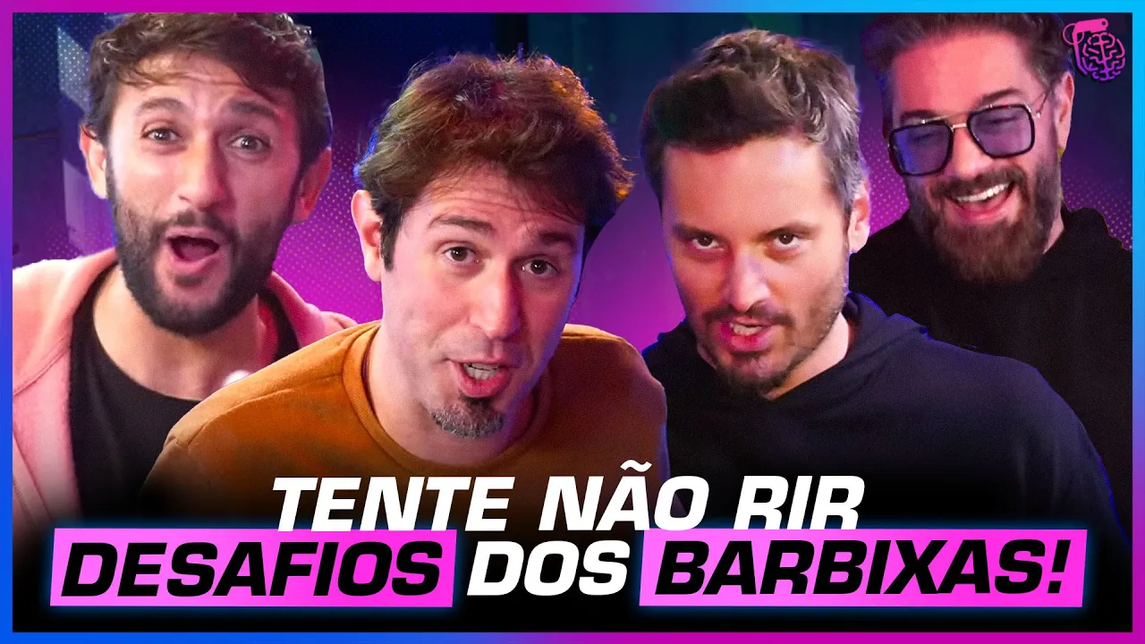 MOMENTOS MAIS ENGRAÇADOS dos BARBIXAS no INTELIGÊNCIA LTDA.