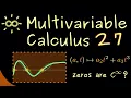 Multivariable Calculus 27 Application of the Implicit Function Theorem dark version