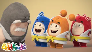 Karate Children Learn From The Master 🥋 Oddbods - Sports & Games Cartoons for Kids