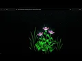 Dynamic Glowing plants with html Css and JavaScript