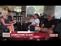 I-Team Investigation Signature Scam