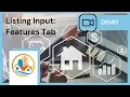 MLS Listing Input Features Tab