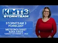We re tracking another cloudy Tuesday before clearing tonight