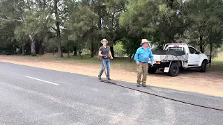 66 ft Whip made by Richard Taubman