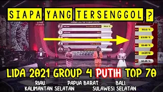 Download YANG TERSENGGOL TADI MALAM LIDA 2021 GROUP 4 PUTIH TOP 70 | LIDA 2021 INDOSIAR MP3