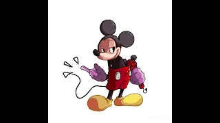 New Sprite Test Mickey Mouse GIF Animation