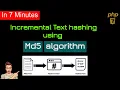 coding incremental hashing using md5 algorithm to generate 32 bits hash md5 algorithm php hashing