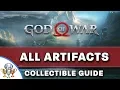 God of War - All 45 Artifacts Collectibles Locations