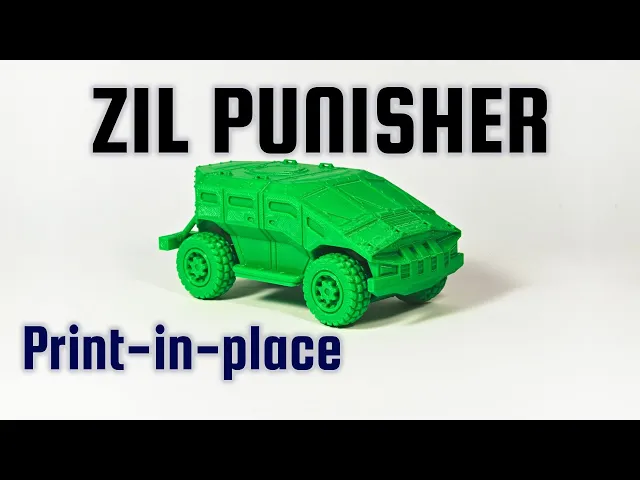 Zil Punisher - Print in place video thumbnail
