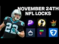 PRIZEPICKS NFL SUNDAY 25 - 6 FREE PICKS NFL RUN