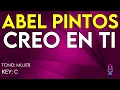 Abel Pintos - Creo En TI - Karaoke Instrumental - Mujer