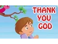 Download Lagu Kids Video - Thank You God | English Prayer For Kids