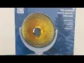 HARBOR FREIGHT OSCILLATING PARABOLIC HEATER