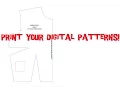 Digitize sewing patterns in illustrator print on 8 5 by 11 home printer paper