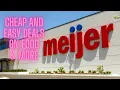 Meijer cheap and easy couponing deals - Save on food personal care