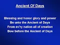 Ancient of Days (worship video w/ lyrics)