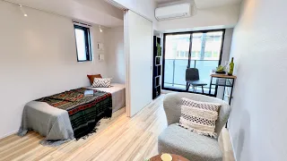 Living in a Brand-New Small Apartment in Tokyo Surprising Small Space Design