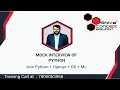 Advance Python Real-time Interview Experienced developer python Interview