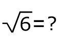 Take Any Square Root by Hand - Easy to Learn