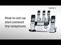Set up and connect the telephone - VTech IS8151-5