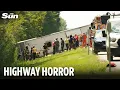 Download Lagu Multiple people dead including child after Niagara Falls tour bus crashes