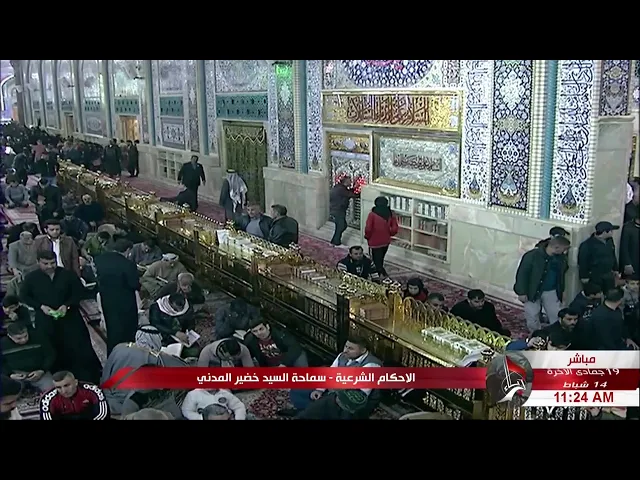⁣السيد خضير المدني _ هل يجوز السجود على غير ما يصح السجود عليه لتقيه ؟