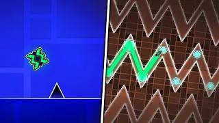 EASY to IMPOSSIBLE!! Wave Challenge - Geometry Dash