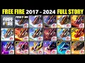 FREE FIRE STORY 2017 TO 2023| FREE FIRE NEW EVENT| FF NEW EVENT TODAY| NEW FF EVENT|GARENA FREE FIRE