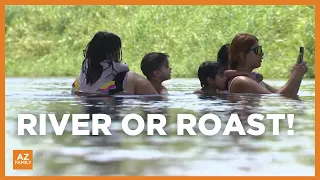 Arizona heat wave pushes crowds into Yuma s Colorado River