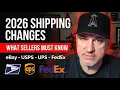 2026 Shipping Changes That Are Destroying Resellers