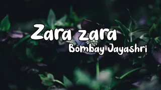 zara zara lyric video song bombay jayashri rhtdm
