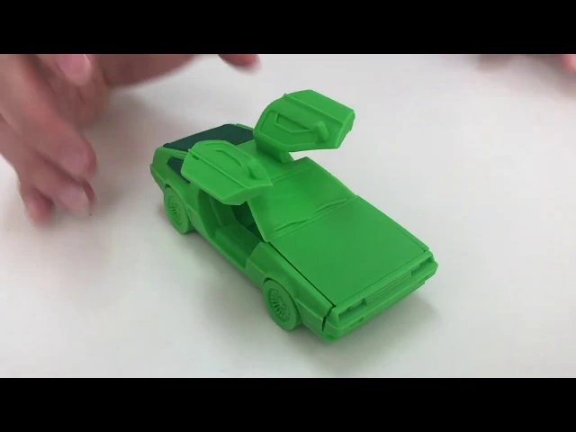 Foldable car Delorean video thumbnail