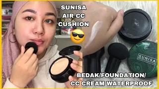 sunisa water beauty air cushion cc cream review u0026 wear test diendiana
