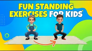Fun Standing Exercises For Kids: Boost Energy & Strength!