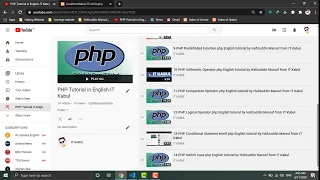 15-PHP While Loop php English tutorial by Hafizuddin Marouf from IT Kabul
