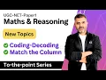 Coding Decoding Maths Reasoning UGC-NET-Paper 1