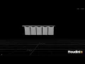 HOUDINI FLAG SIMULATION Model and Animation of flags and flag pole