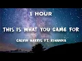 [1 Hour] This Is What You Came For - Calvin Harris ft. Rihanna | 1 Hour Loop