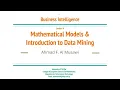 Introduction to Data Mining Business Intelligence Lect 4 Arabic